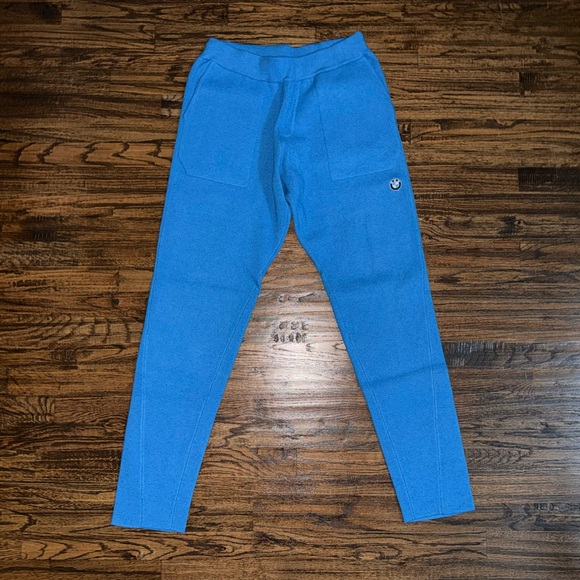KITH X BMW Compact Knit Bennett Pant Blue Size Medium